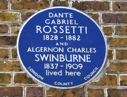 London Blue Plaque Chelsea Walk