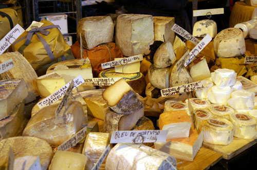 Cheese at Borough market London