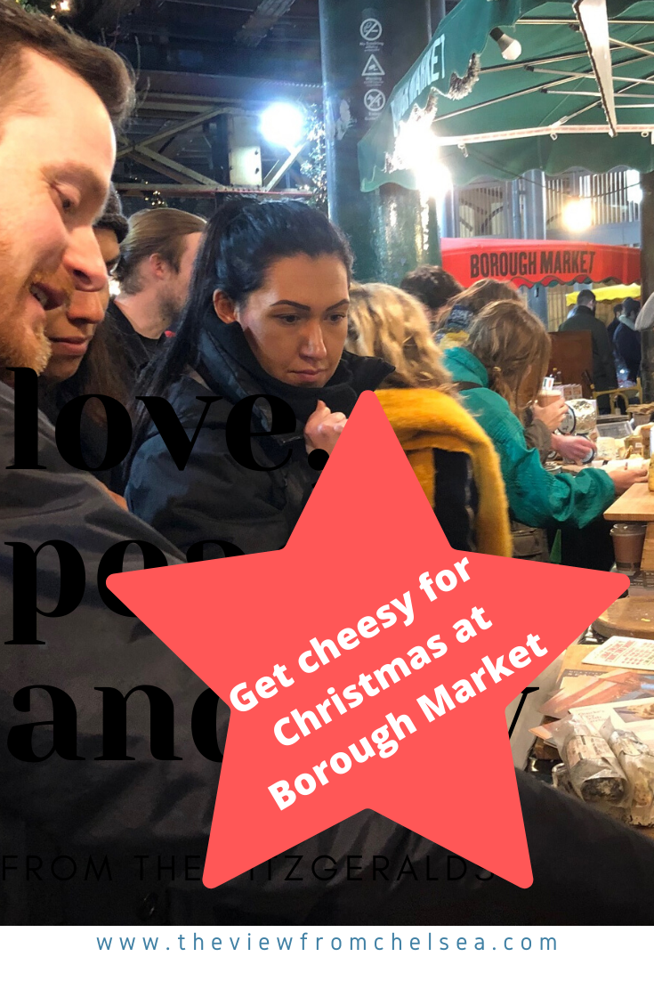 Christmas at Borough Market, 2019, holidays, cheese event, stilton, shoppers, holiday shoppers, Cheeses, cheese tasting, food market, london, england,holidays, foodie