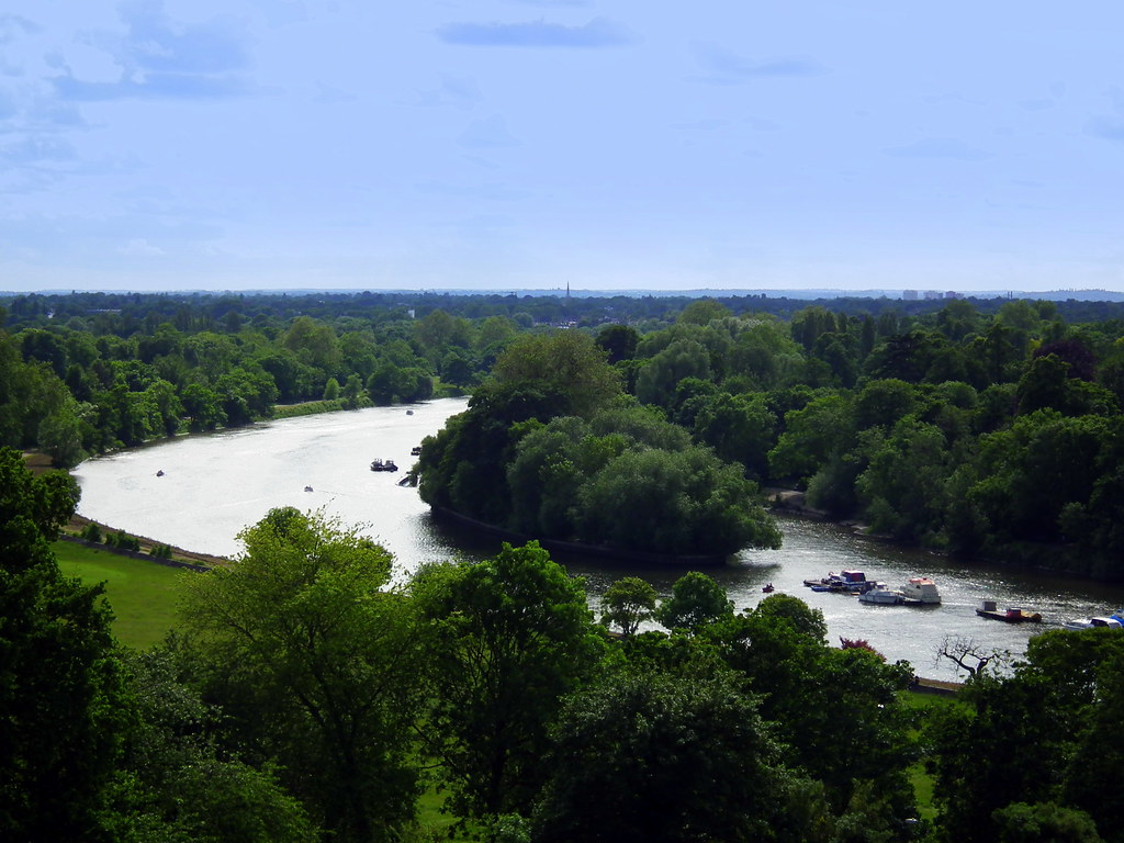 The View from Richmond Hill, #thames,#london #RichmondHill, #England #iconic views #famousviews