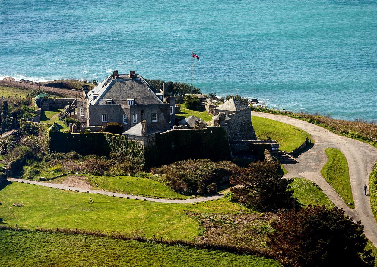 Elizabethan fort, Isles of Scilly, Star Castle Hotel, Duchy of Cornwall, England, UK