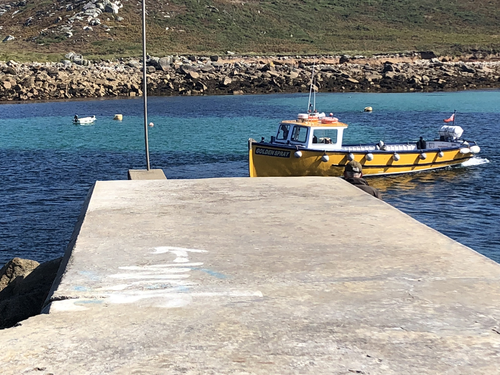 little boat, Scilly transportation, visit isles of scilly