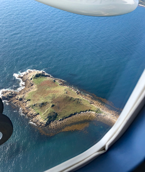 Isles of Scilly from the air, England, UK, Cornwall, Southwest UK