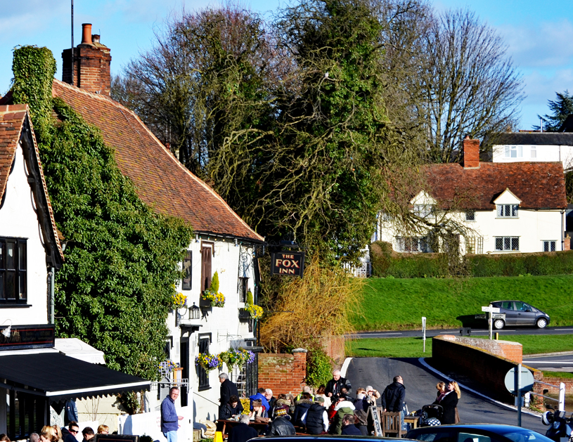 English pub in Essex village, UK, England, Finchingfield, prettiest villages in England, stay in a pub.