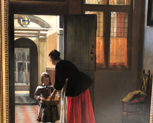 Dutch Genre Painting, Pieter de Hooch, London art gallery, The Wallace Collection
