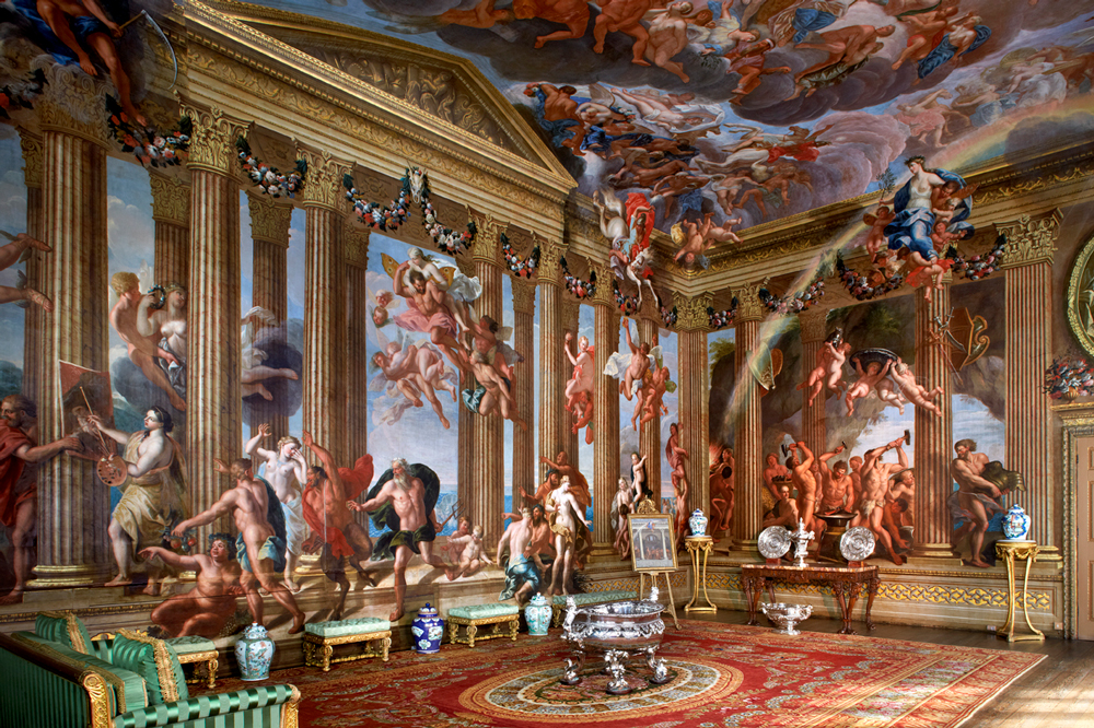 Burghley House, Stamford, Lincolnshire, Rutland, England, Elizabethan House, The Heaven Room,