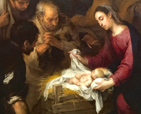 Adoration of the Shepherds, Murillo, Wallace Gallery London
