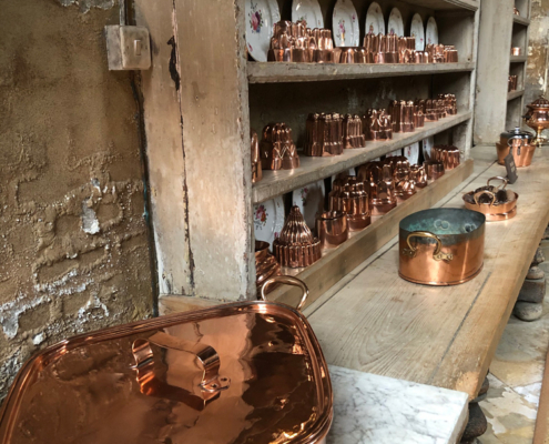 Turbot kettle, copper kettle, Georgian and Victorian pots and pans