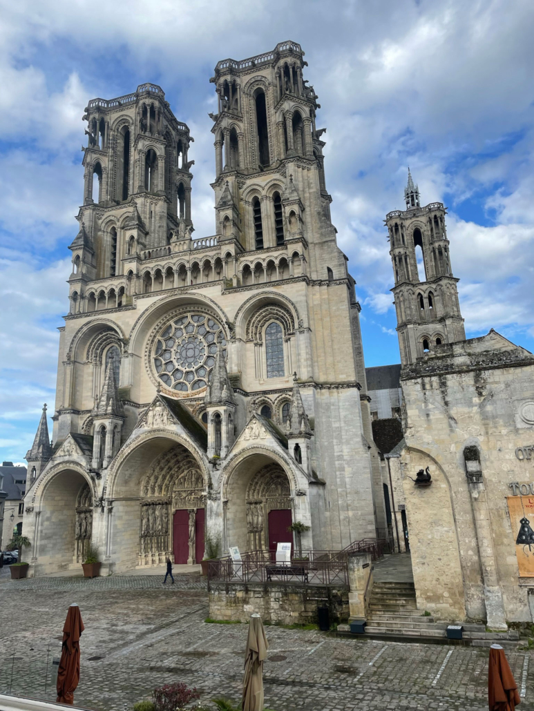 Gothic Cathedral in Laon, Aisne