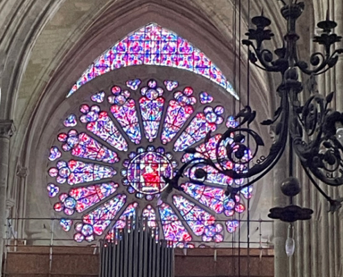 Rose Window at Soissons Cathedral