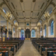 17th century church interior by Christopher Wren