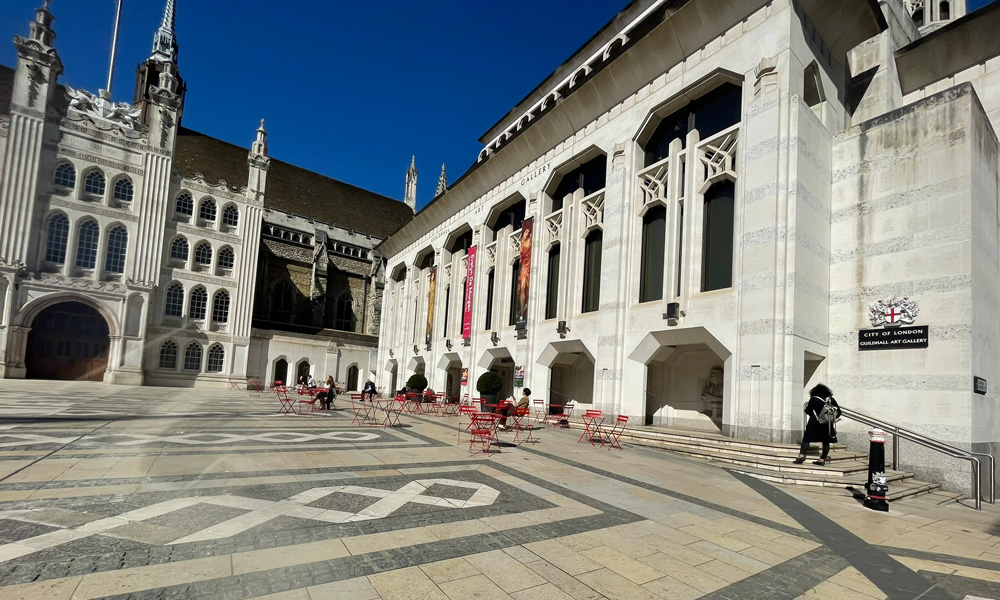 guildhall and guildhall yard